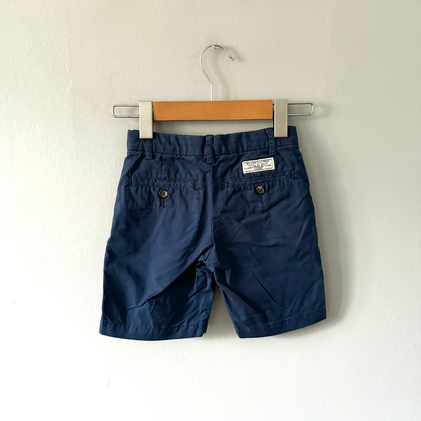 Polo Ralph Lauren / Navy chino shorts / 4T