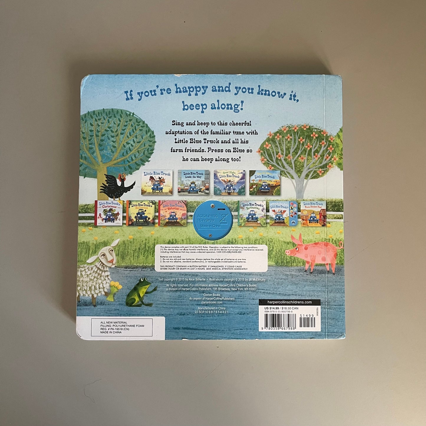 Little Blue Truck's Beep Book / Alice Schertle