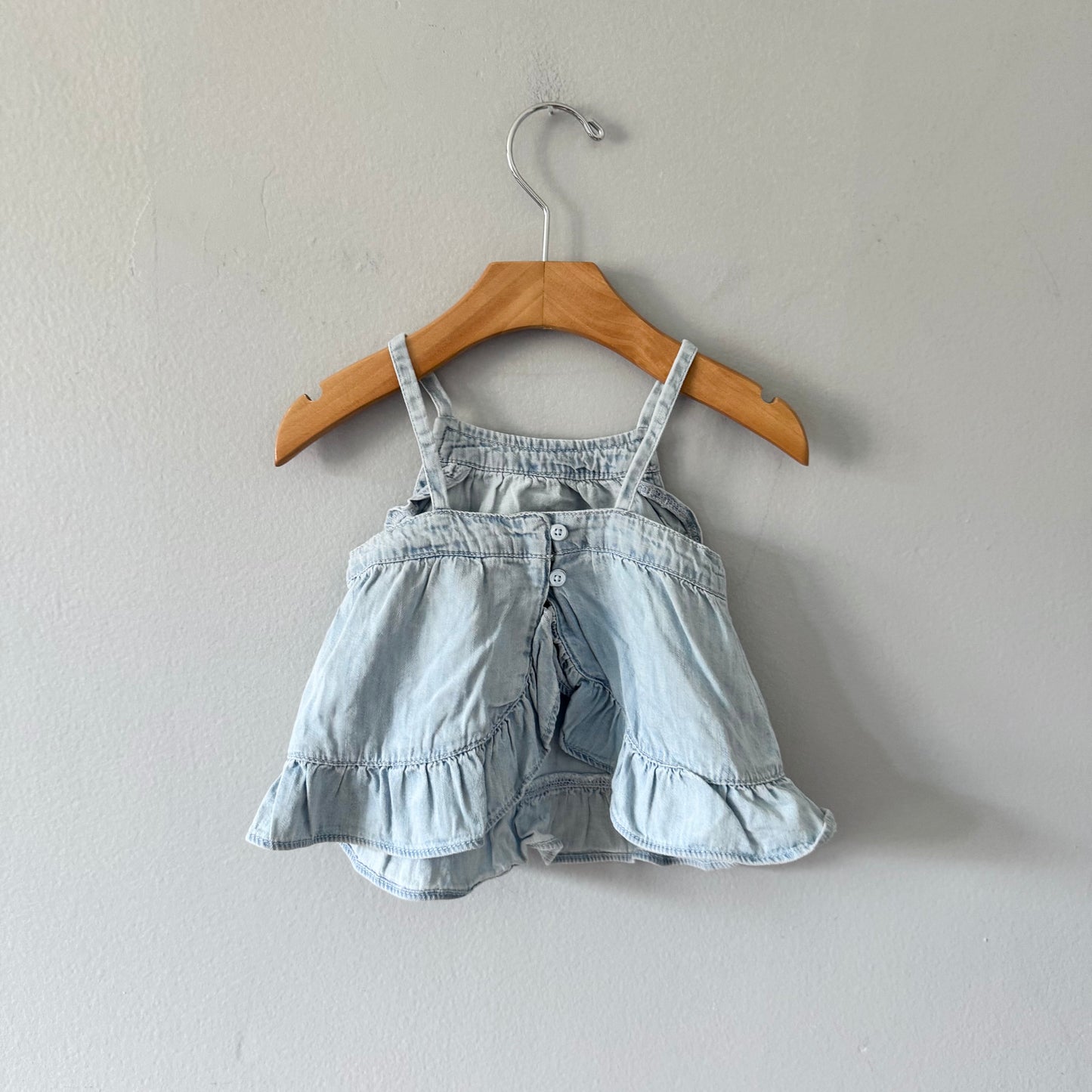 Gap / Haut caraco en jean / 12-18 mois