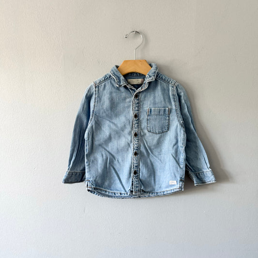 Zara / Denim shirt / 2-3Y