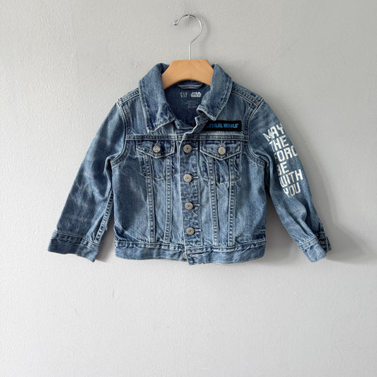 Gap	/ Star Wars denim jacket / 3Y