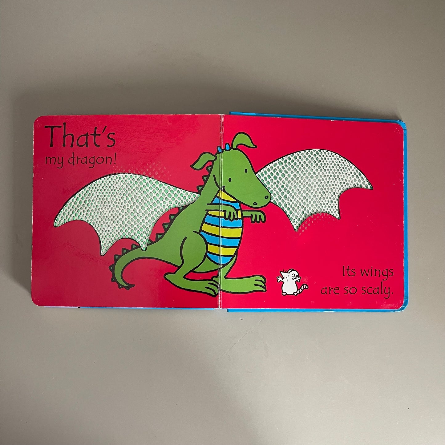 Usborne touchy-feely books - That's not my dragon