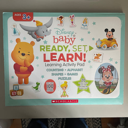 [Brand New] Disney baby READY, SET, LEARN Activity Pad