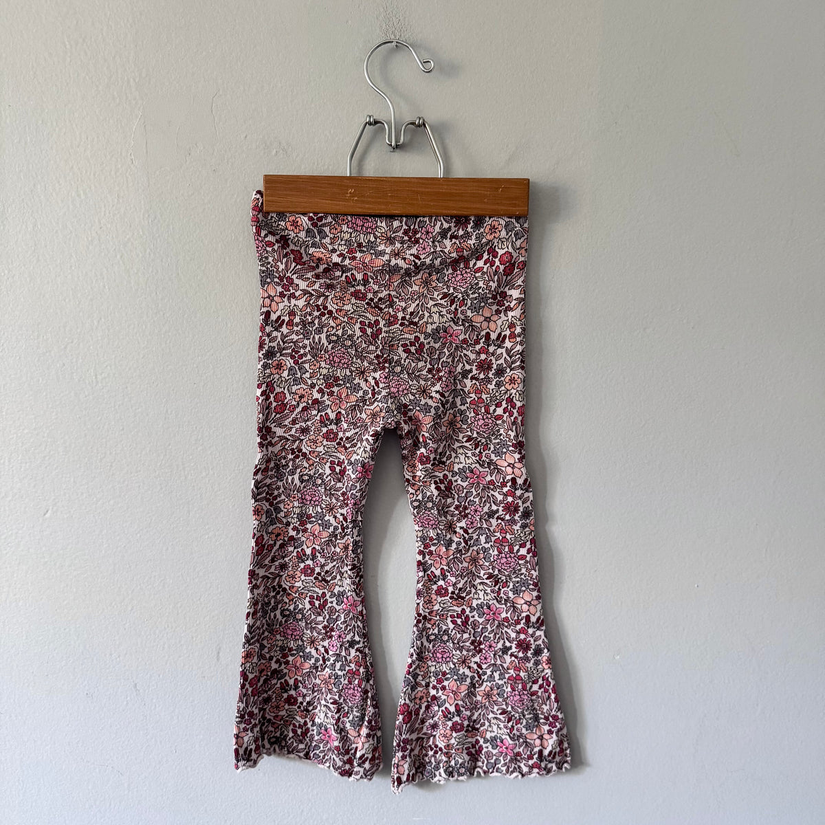 Next / Floral wide leggings / 3-4Y