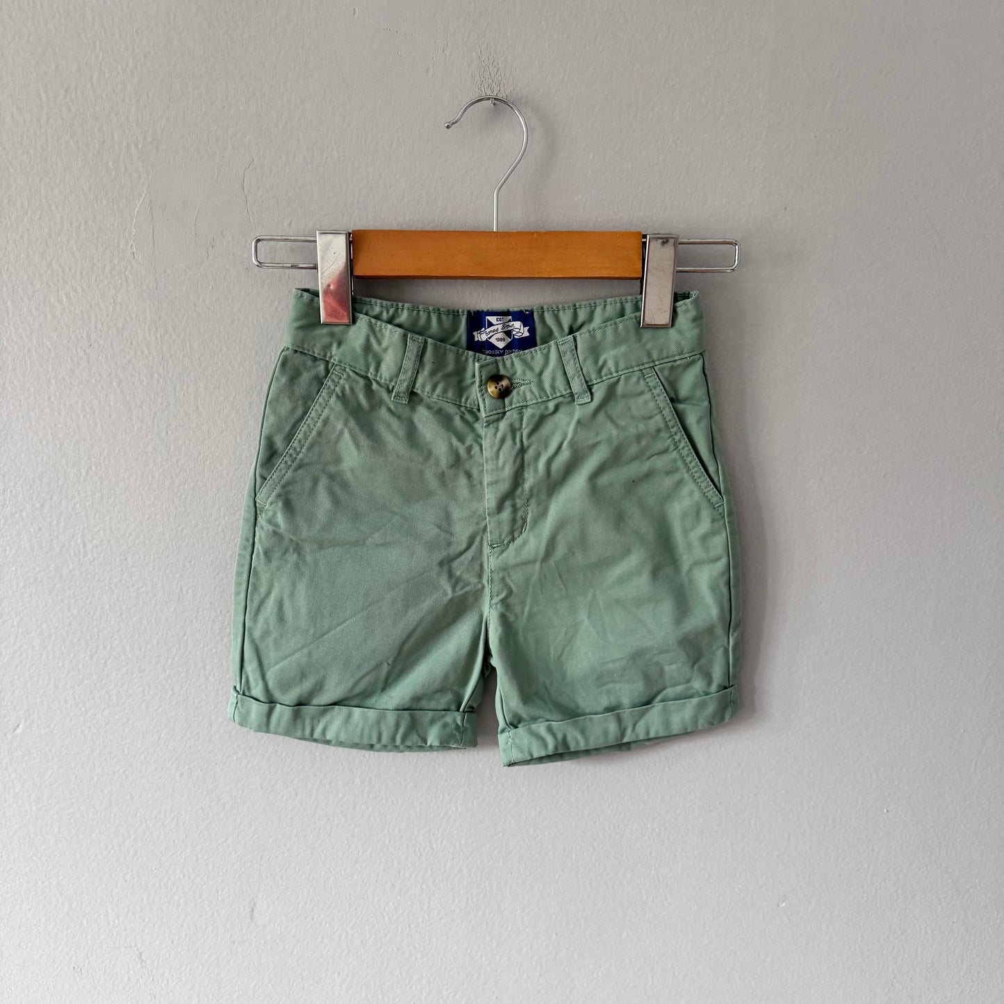 Thomas Brown / Short chino vert / 4A