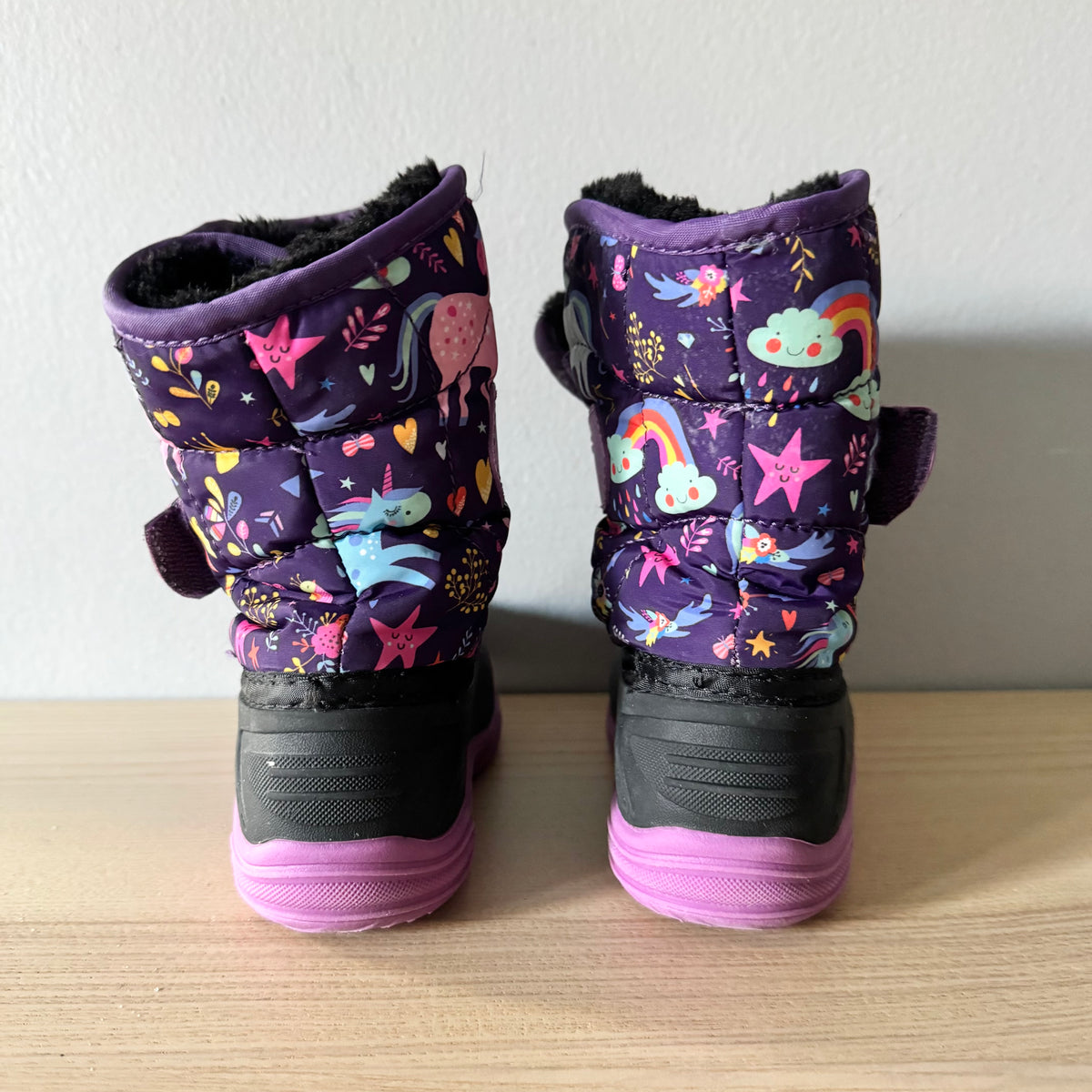 Kamik / Snow boots - Purple x unicorn / US10