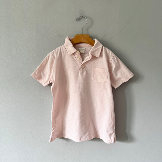 Crewcuts / Light pink cotton shirt / 6-7Y