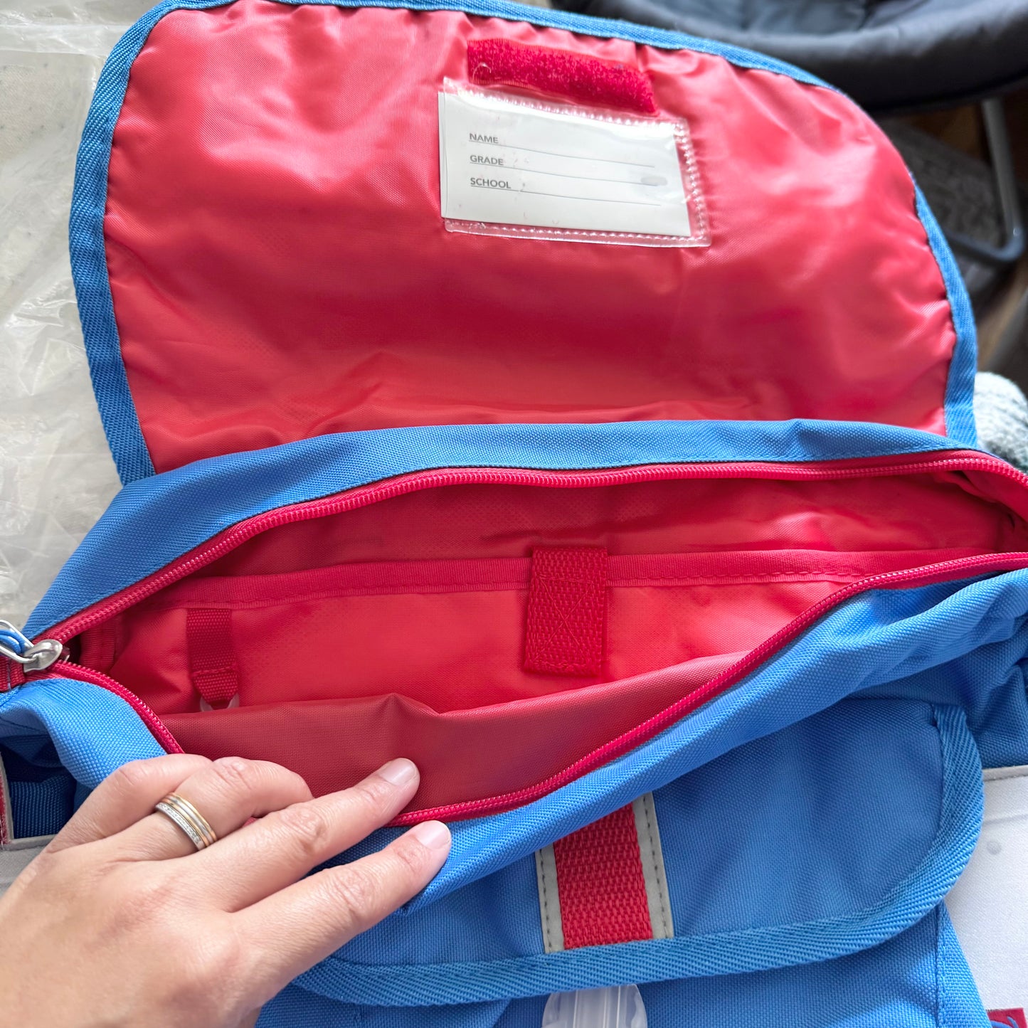 Bixbee / Blue backpack / 3Y+ - New with tag
