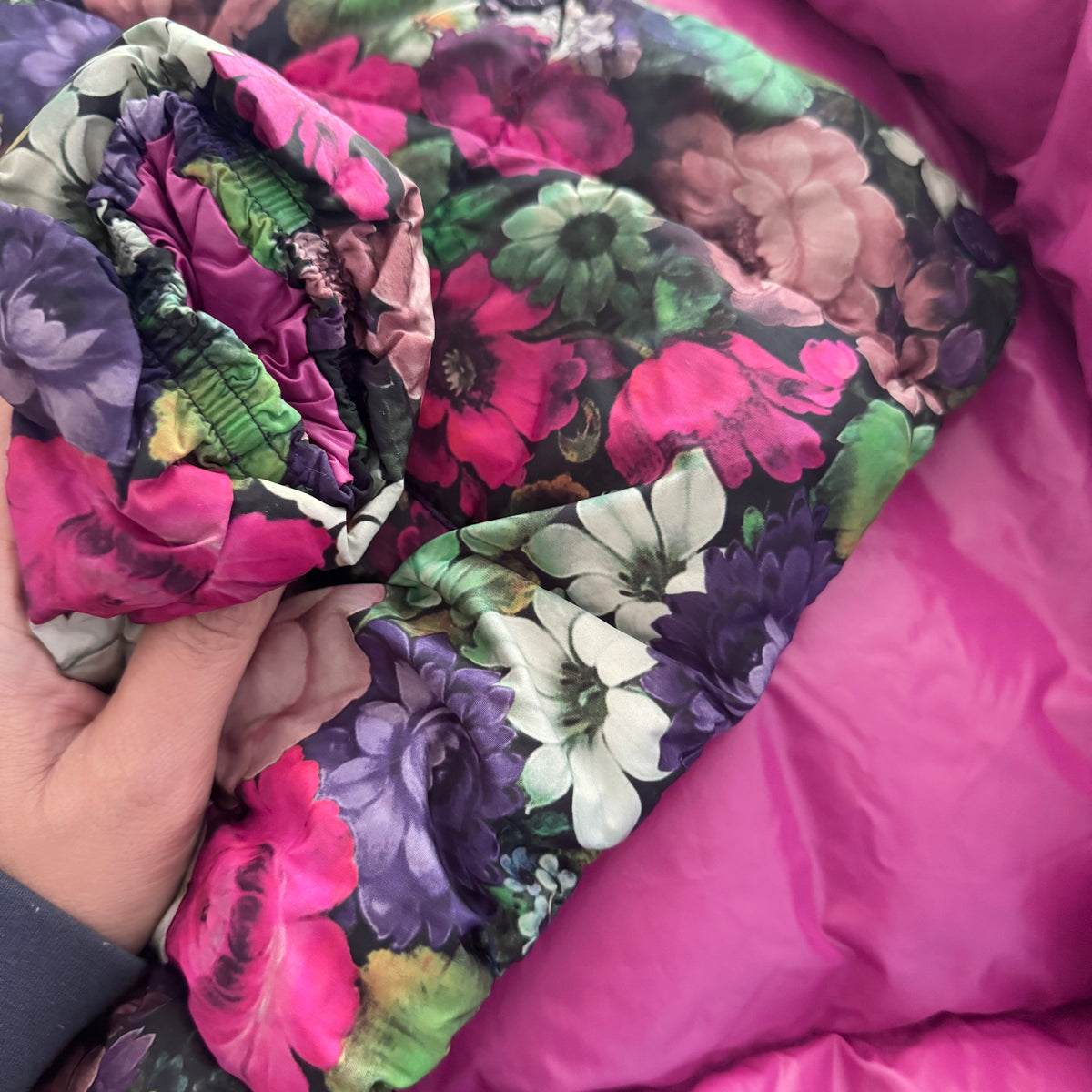 Moncler / Floral puffer jacket / 3T