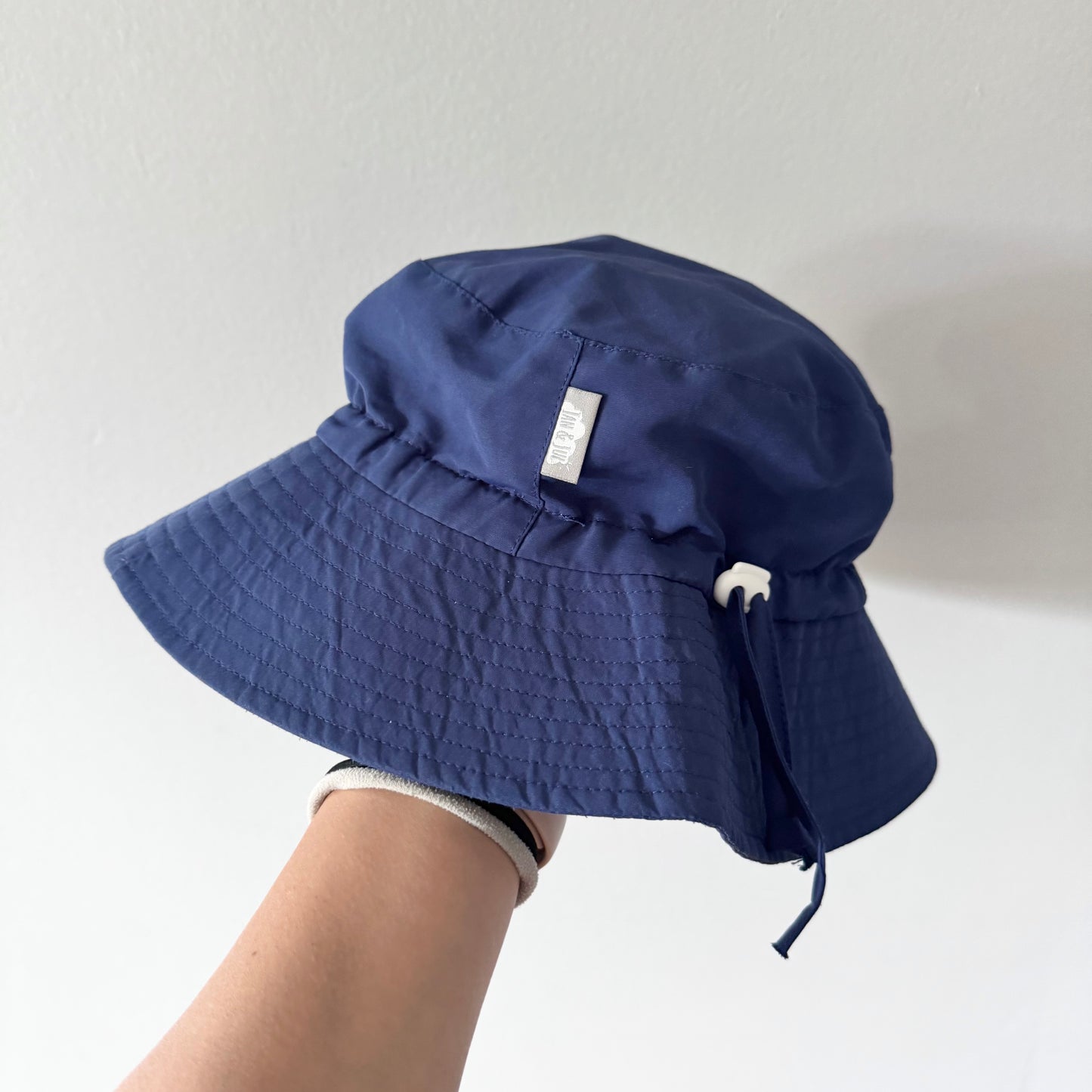 Jan & Jul / Navy bucket hat / L(2-5Y)