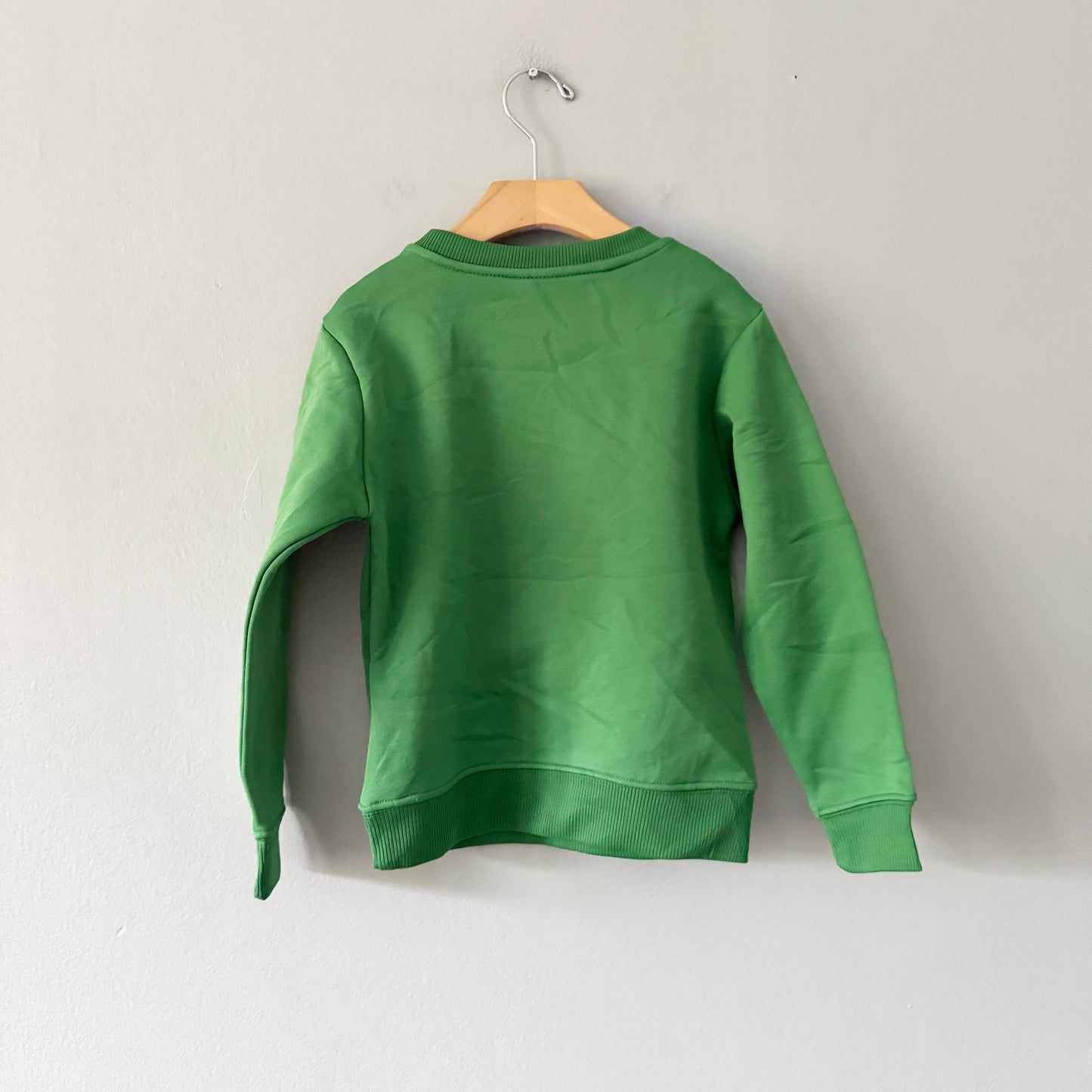 Minecraft / Green sweatshirt - light up / 4-5Y - New with tag
