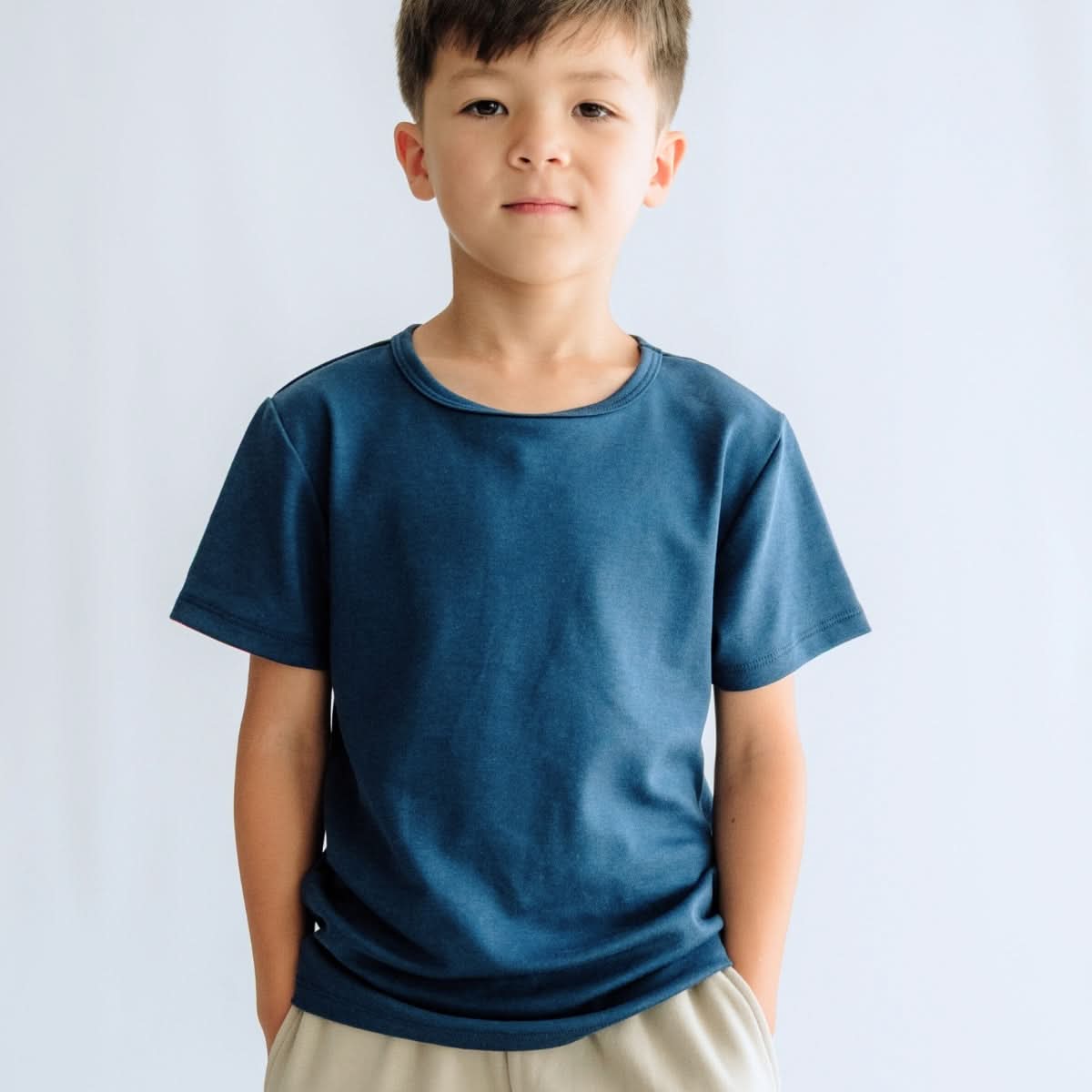 Little & Lively / Bamboo T-Shirt | White / 5-6T - New with tag