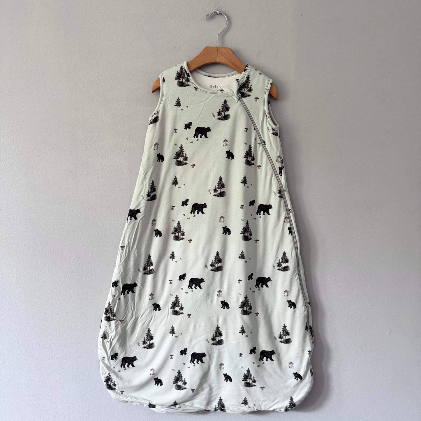 Belan J / Sleep sack 1.0tog - Bear & tree / 6-18M