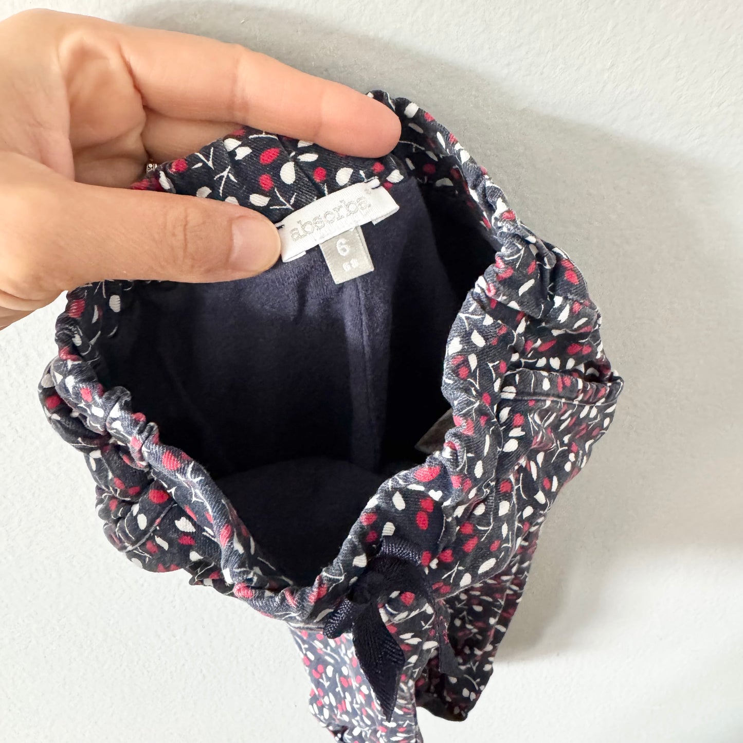 Absorba / Navy lined pants / 6M