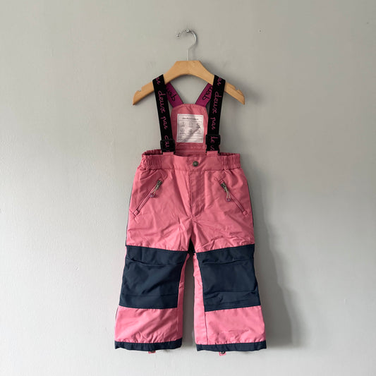 Deux par Deux / Pink snow pants / 2T