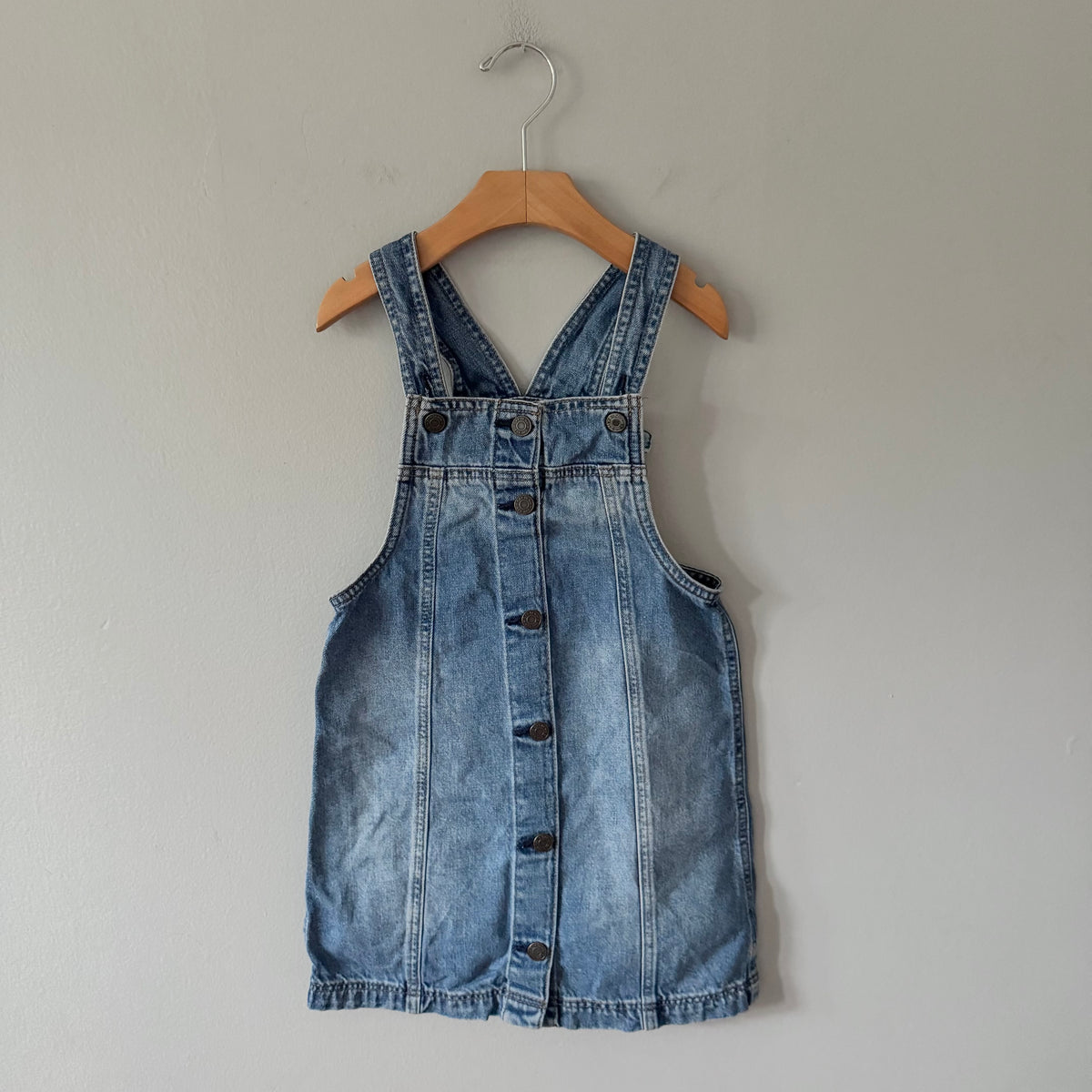 Gap / Denim overall skirt / 5Y