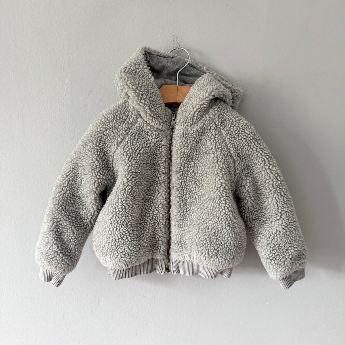 Gap / Grey sherpa jacket / 3Y