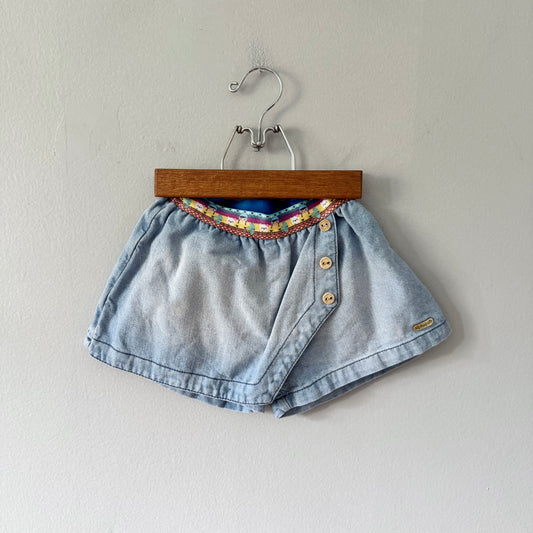 Alphabeto / Denim shorts / 6-7Y