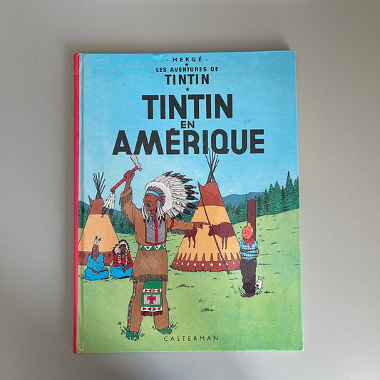 Tin Tin - in America (French)