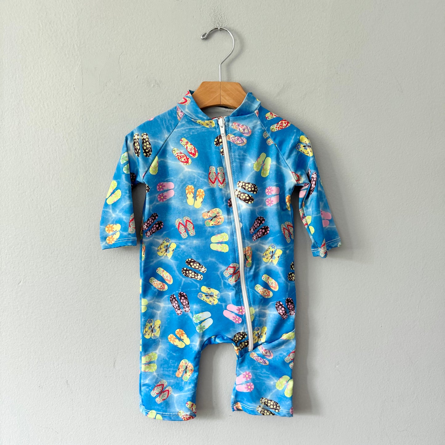 Sun Protection Zone / Blue swim suit / 12-18M