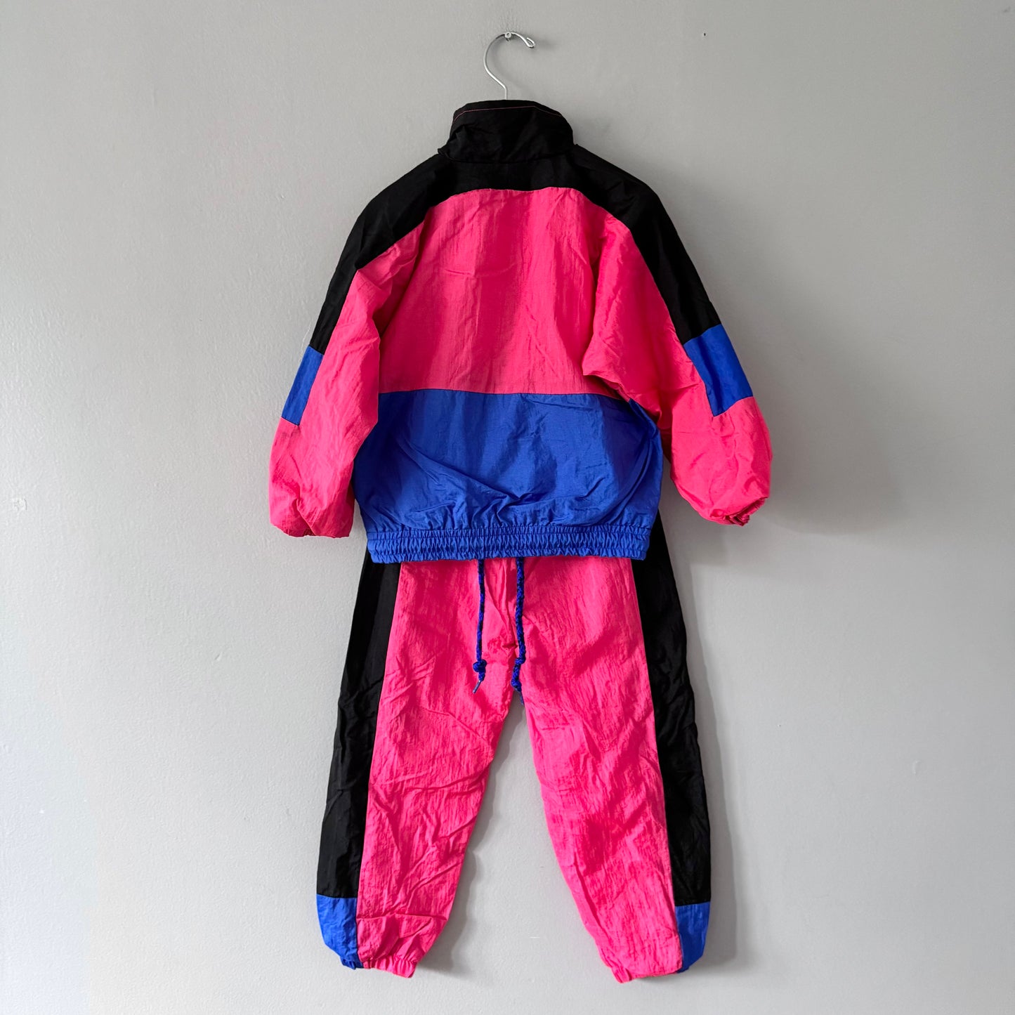 Vintage / Nylon jacket & pants set / 5-6Y