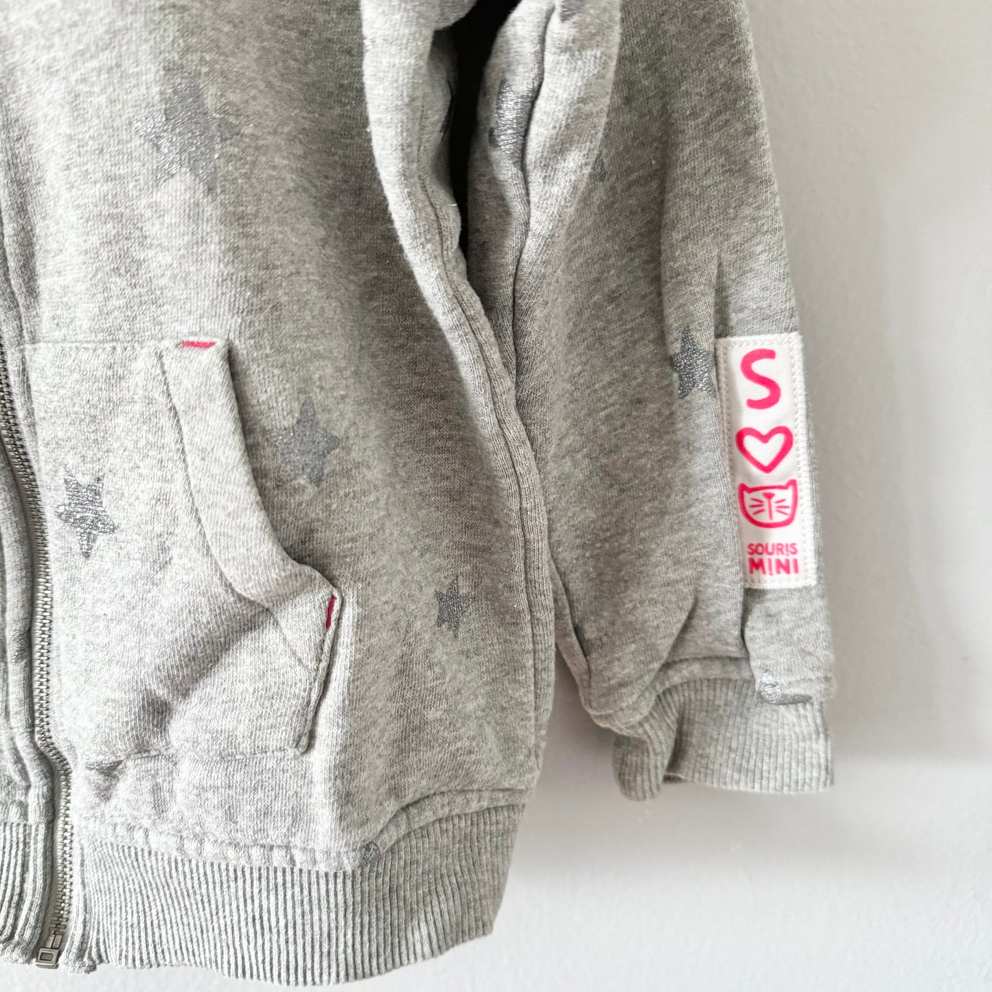 Souris Mini / Zip up hoodie / 4Y