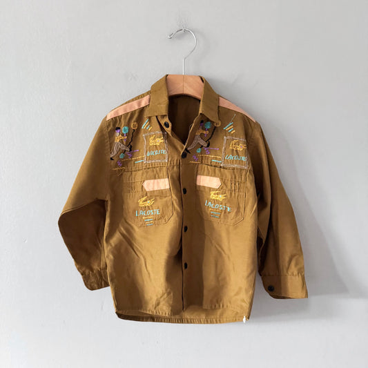 Vintage / Brown shirt / 3-4Y
