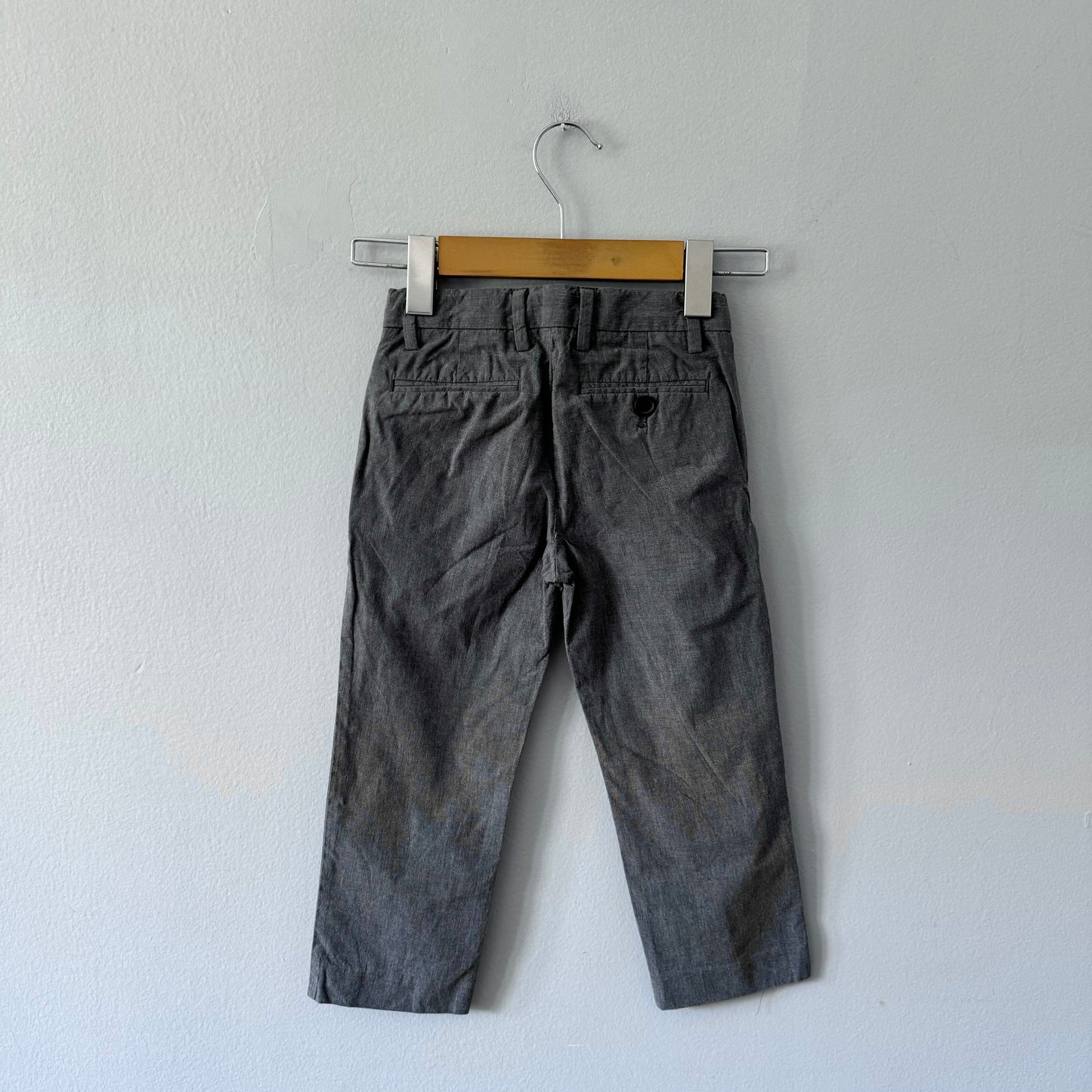 Crewcuts / Grey cotton pants / 4Y