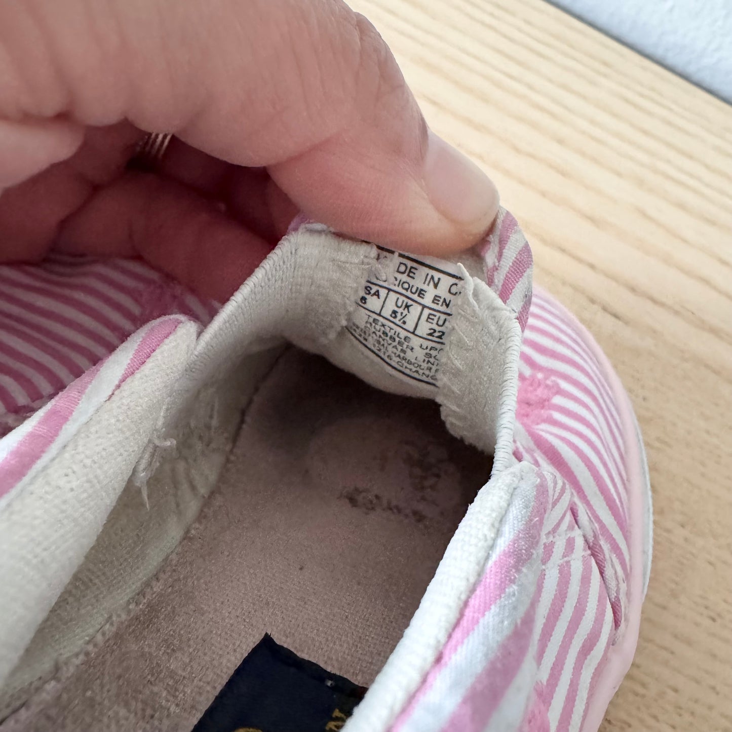 Polo Ralph Lauren / Chaussures à enfiler / US6