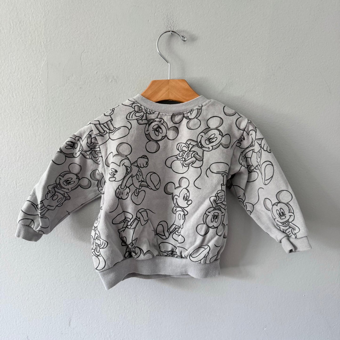 Disney / Light grey sweatshirt / 18M
