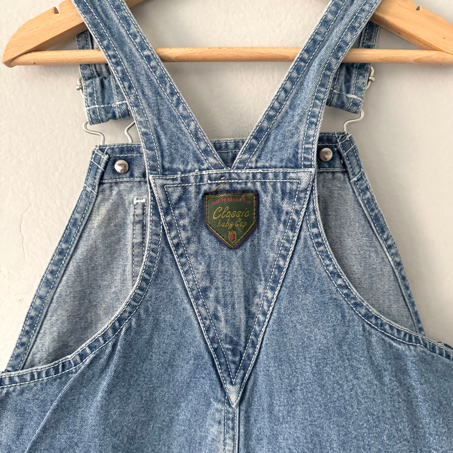 Gap / Denim overall short / 4-5Y