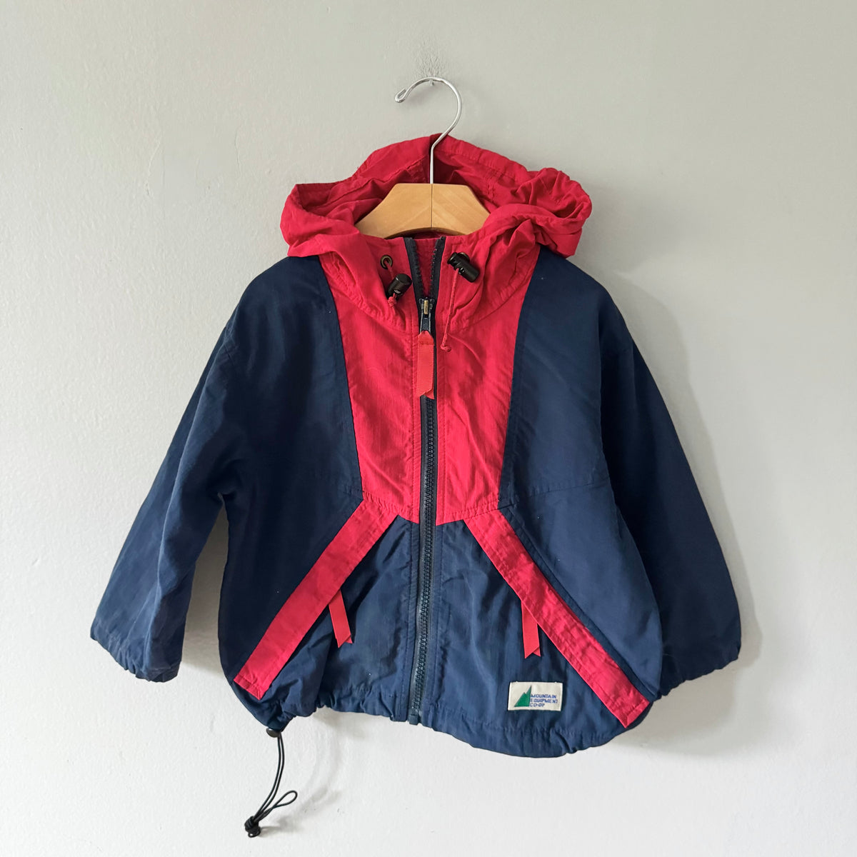 Mec / Navy x red windbreaker / 2-3Y
