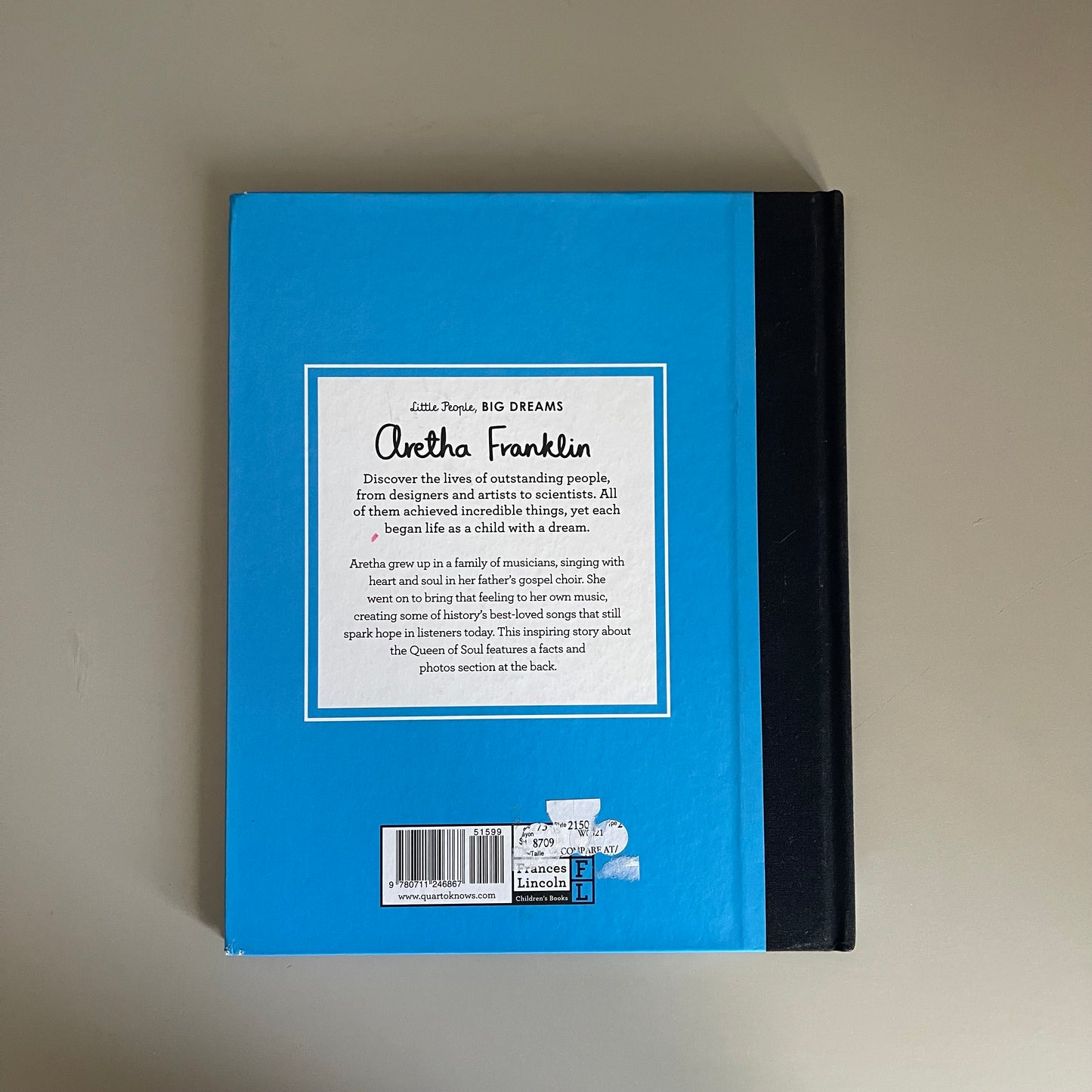 Little People, BIG DREAMS  - Aretha Franklin