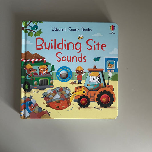 Usborne Sounds Books - Building Site Sounds