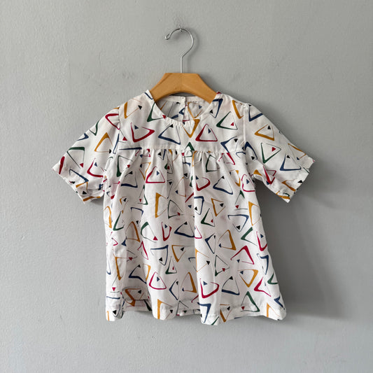 Handmade / White dress / 3Y