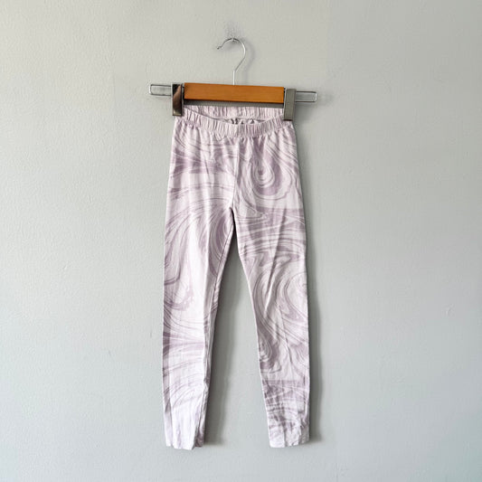 Gap / Purple marble leggings / 6-7Y