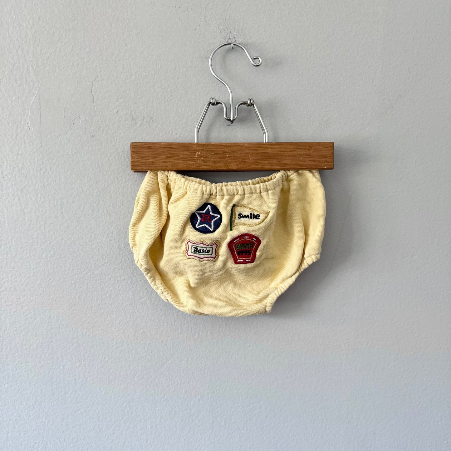 No brand / Yellow crew bloomer / 12M