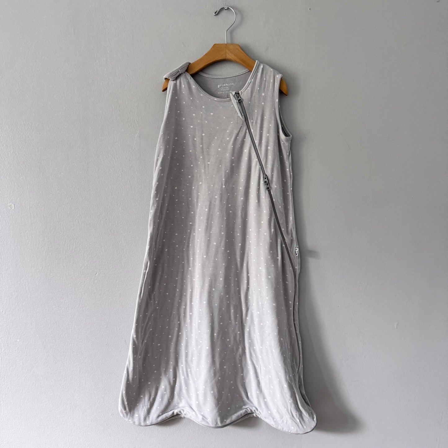 Gunanuna / Light grey sleep sack 0.5tog / 18-24M
