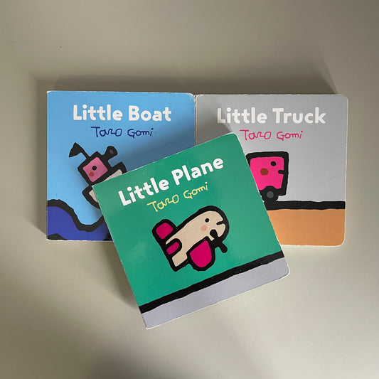 Little Boat, Little Truck, Little Plane (3 Board Books) /Taro Gomi