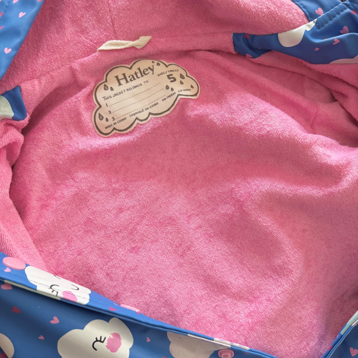 Hatley / Rain jacket - Blue x cloud / 5Y