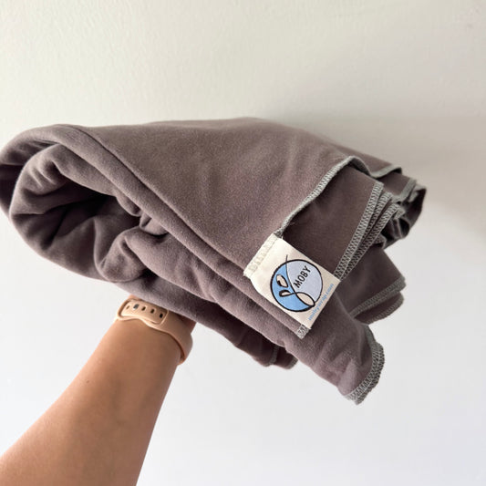 Moby wrap / Dark grey