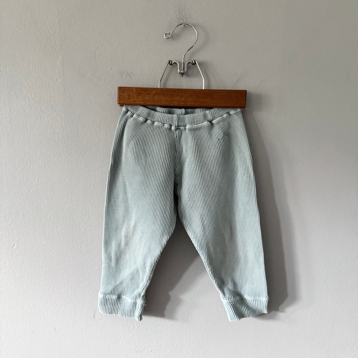 Ronheaman / Blue waffle pants / 12M