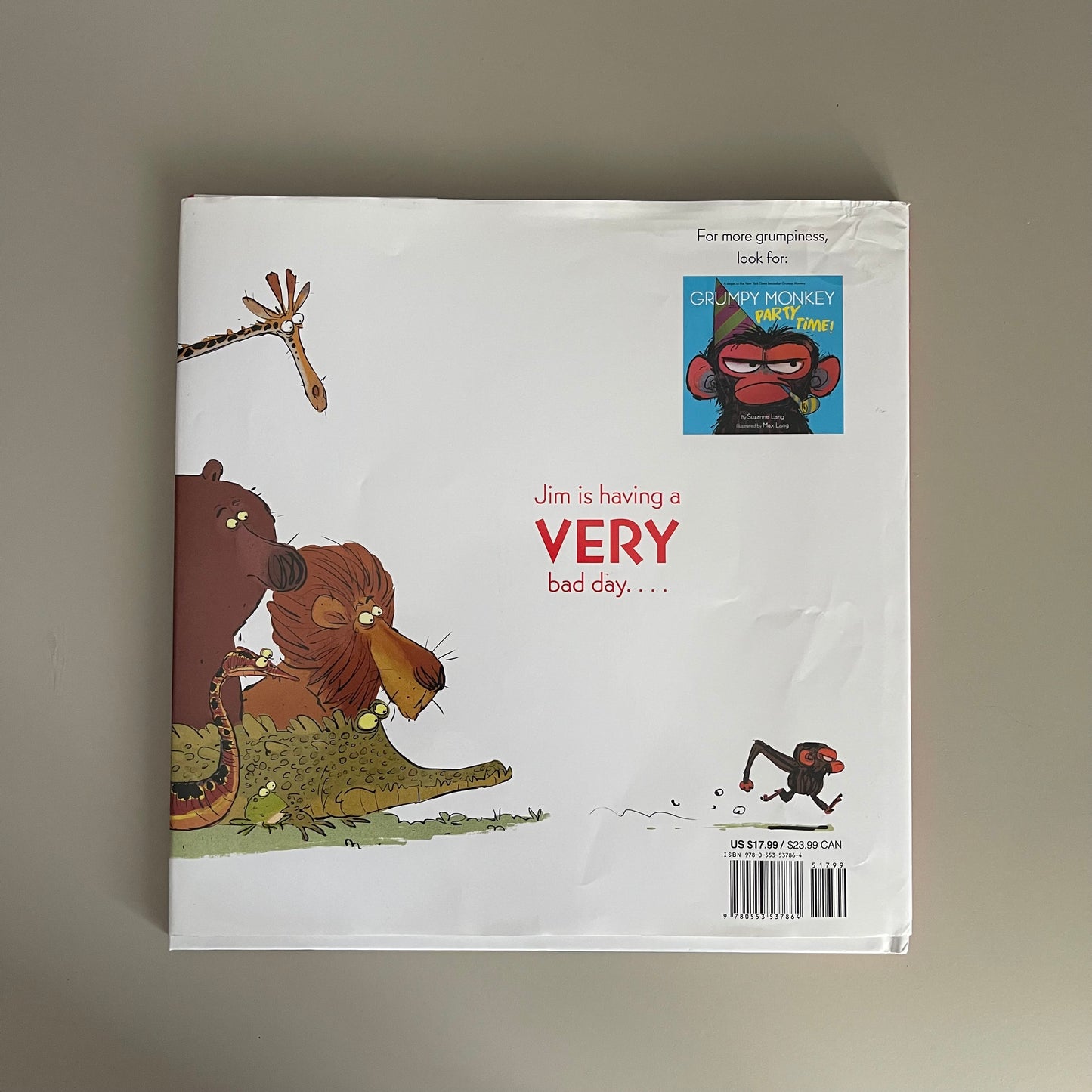 Grumpy Monkey / Suzanne Lang