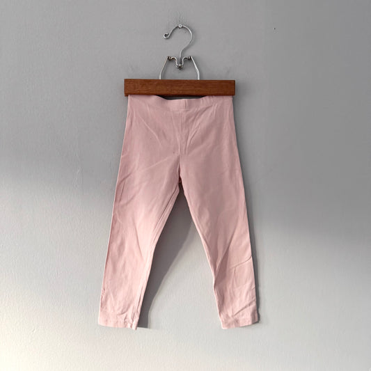 H&M / Light pink leggings / 3-4Y