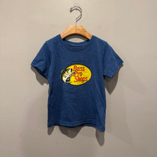 Bass Pro Shops / Blue T-shirt / 4T