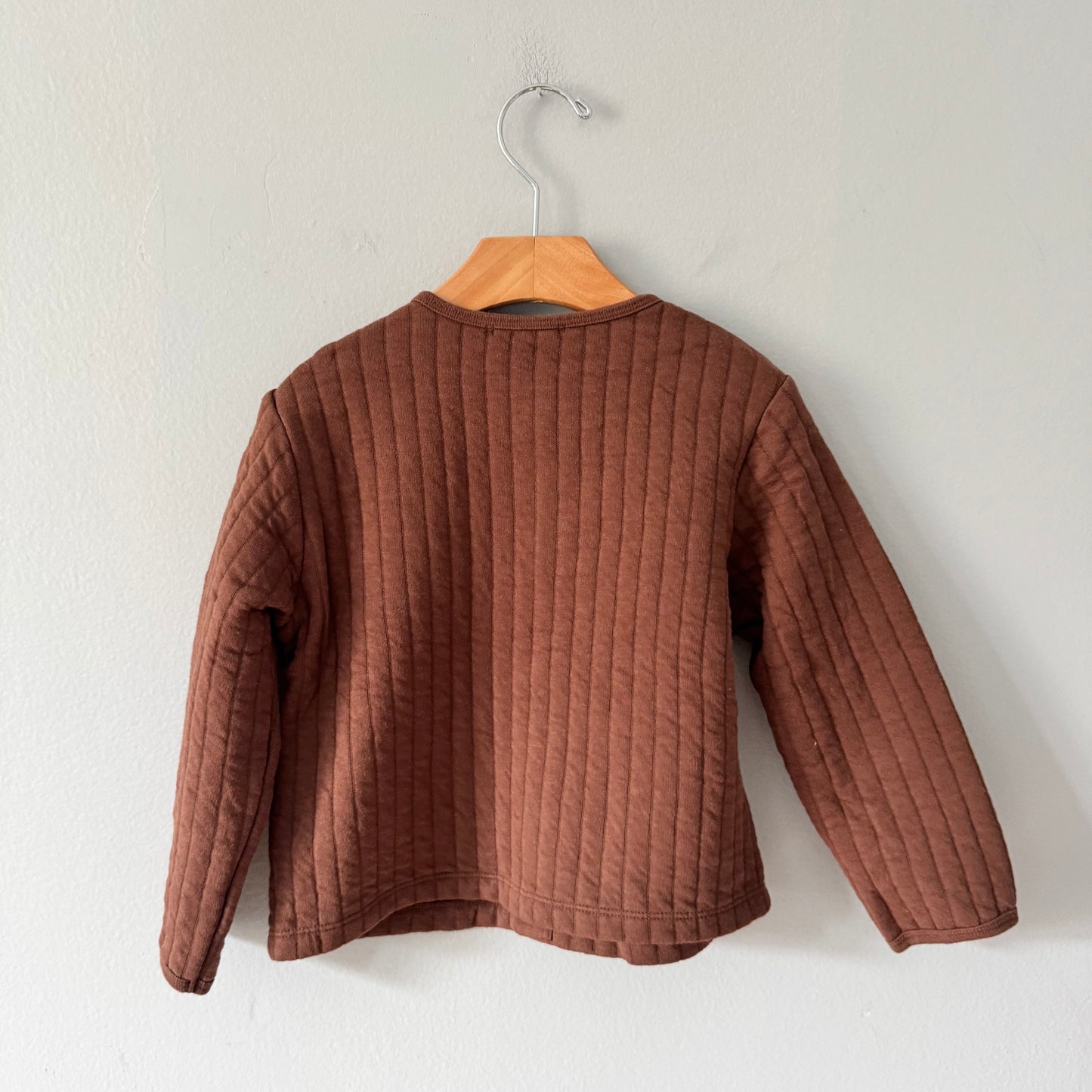 Uniqlo / Brown padded jacket / 3Y