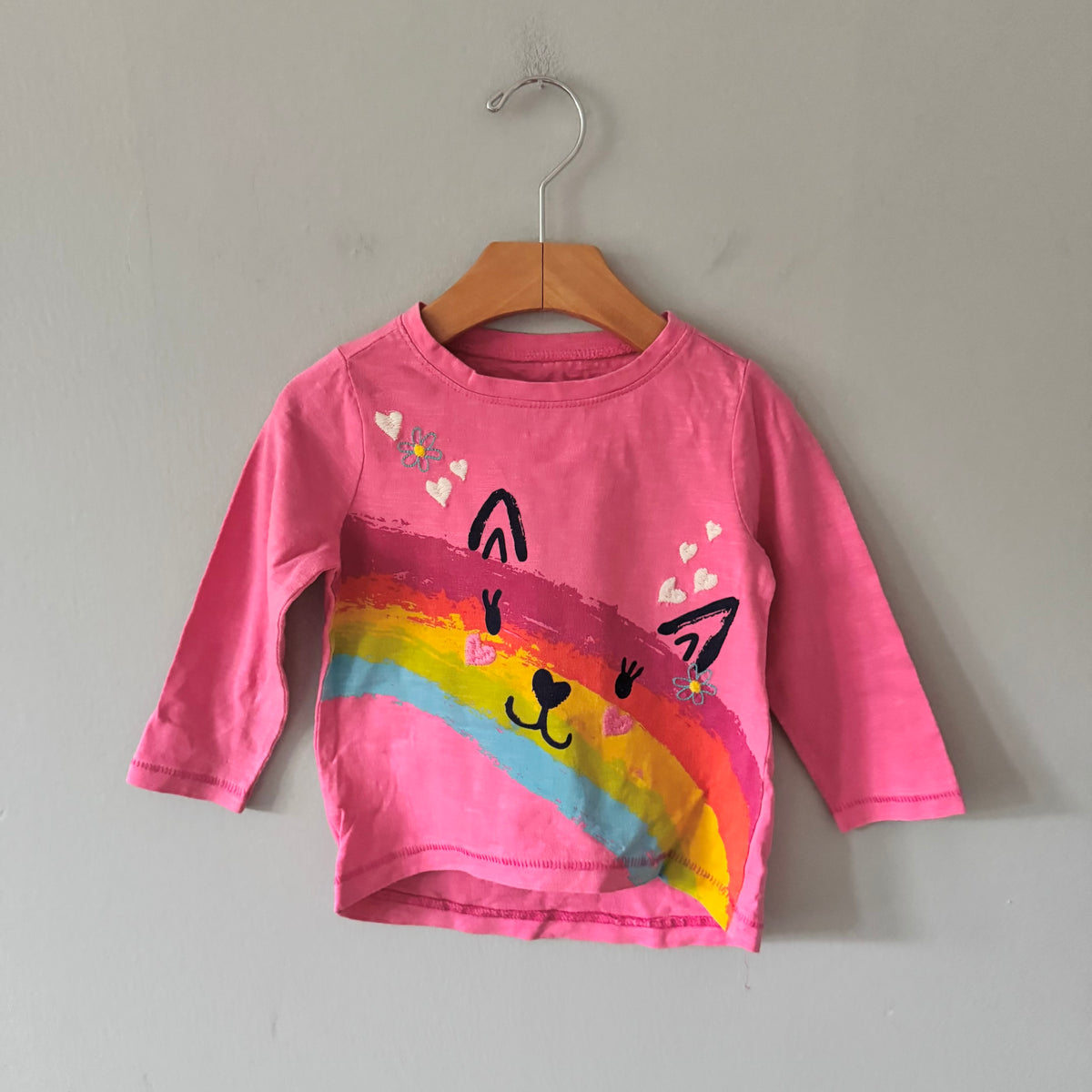Hatley / Pink long sleeve top / 2Y