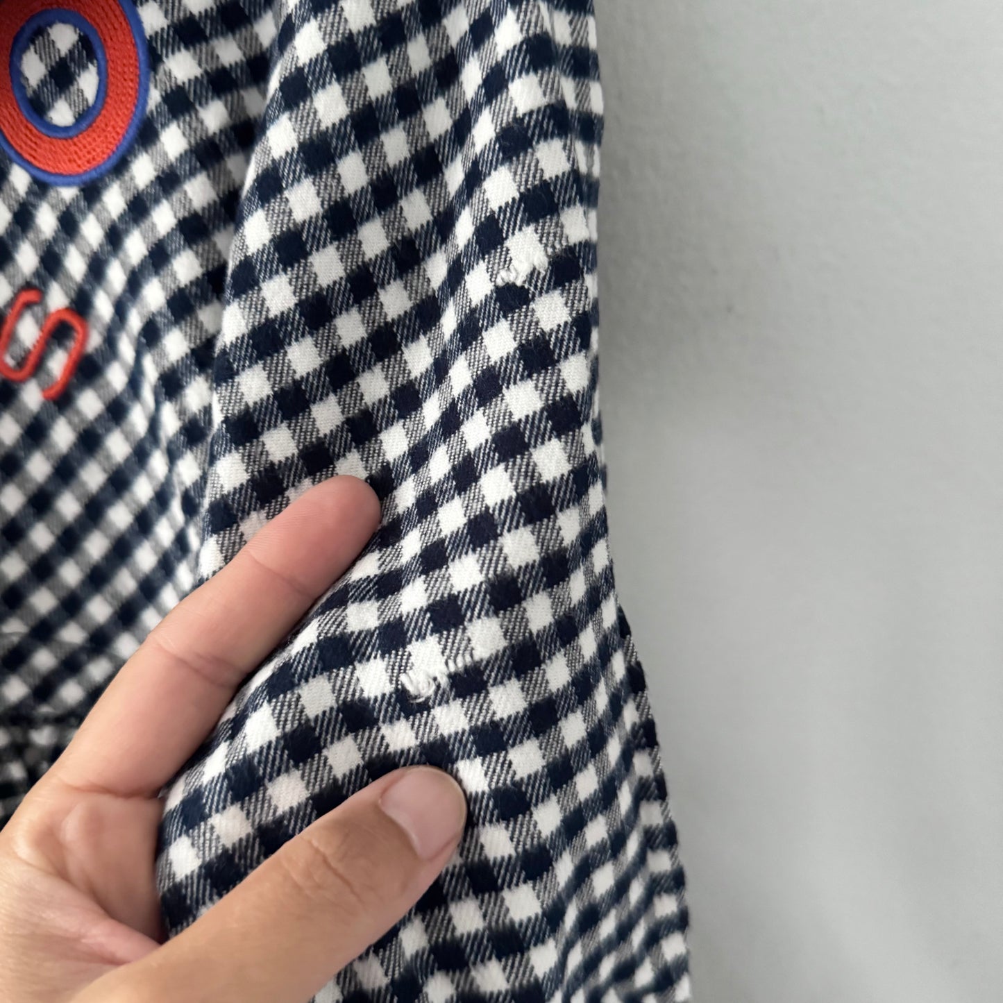 Kenzo / Plaid check dress / 4Y