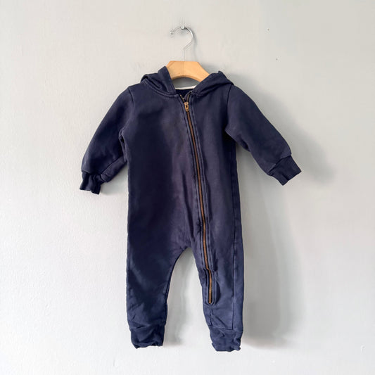 Mini mioche / Navy biker romper / 12-18M