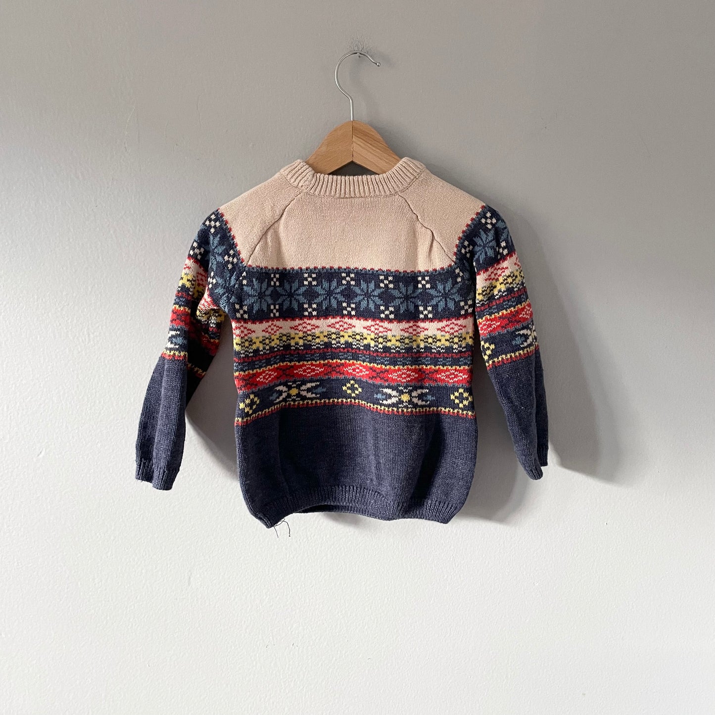 Pusblu / Oeko tex cotton knit pullover / 2-3Y